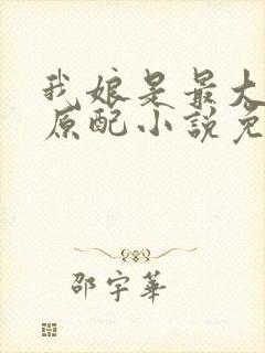 我娘是最大方的原配小说免费阅读