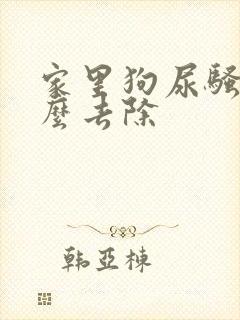 家里狗尿骚味怎么去除