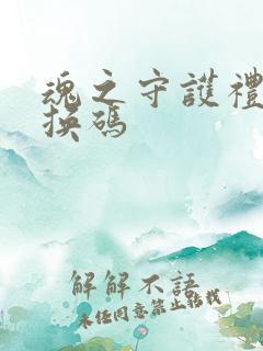 魂之守护礼包兑换码