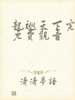 龙巡天下完整版免费观看