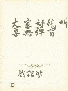 大家好我叫林小喜无弹窗