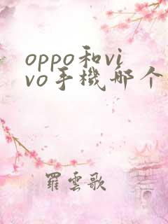 oppo和vivo手机哪个好哪个比较耐用