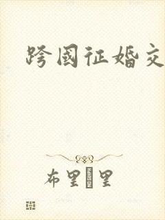 跨国征婚交友网