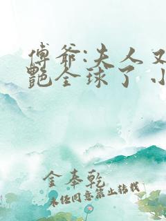 傅爷:夫人又惊艳全球了 小说