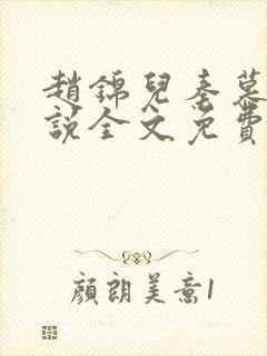 赵锦儿秦慕修小说全文免费阅读免费