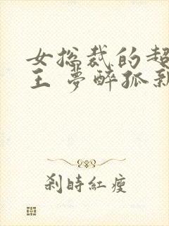 女总裁的超级兵王 梦醉孤新