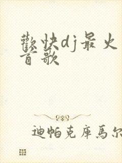 欢快dj最火十首歌