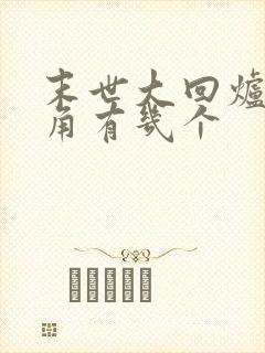 末世大回炉女主角有几个