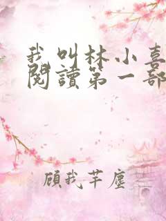 我叫林小喜全文阅读第一部