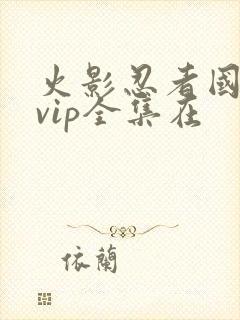 火影忍者国语版vip全集在