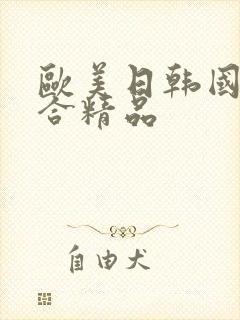 欧美日韩国产综合精品