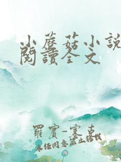 小蘑菇小说免费阅读全文