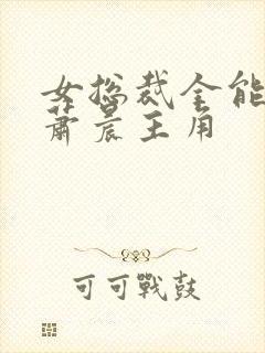 女总裁全能兵王萧晨主角