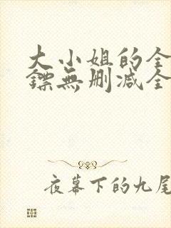 大小姐的全职保镖无删减全本阅读