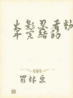 火影忍者动漫哪年完结的