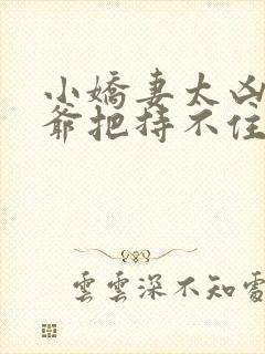 小娇妻太凶,陆爷把持不住了