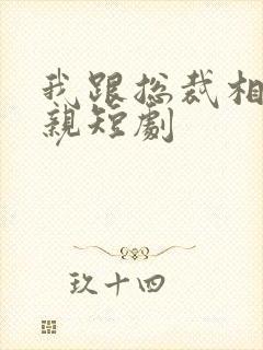 我跟总裁相了个亲短剧