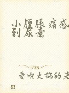 小腹胀痛感觉不到尿意