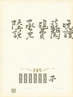 陆承砚苏晚星小说免费阅读最新章节