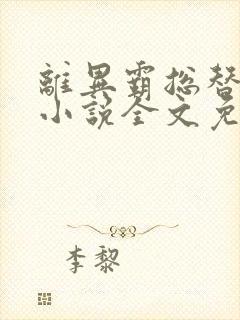 离异霸总替身爱小说全文免费阅读