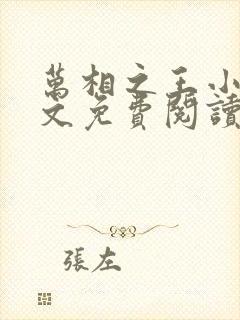 万相之王小说全文免费阅读无弹窗