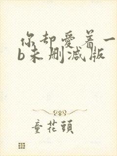 你却爱着一个sb未删减版