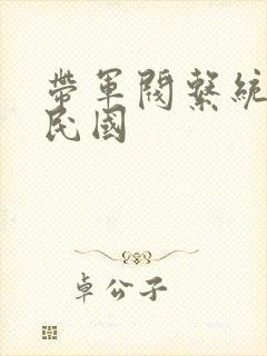 带军阀系统穿越民国