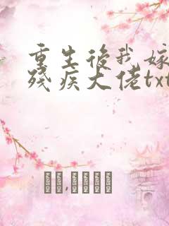 重生后我嫁给了残疾大佬txt下载