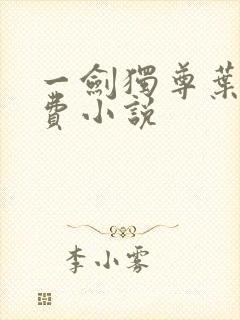 一剑独尊叶玄免费小说