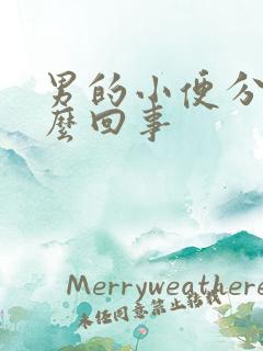 男的小便分叉怎么回事