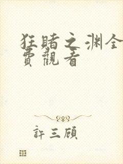 狂赌之渊全集免费观看