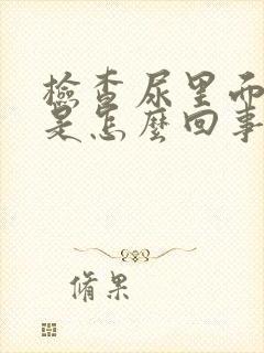 检查尿里面有血是怎么回事