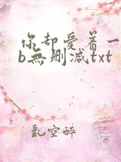 你却爱着一个sb无删减txt