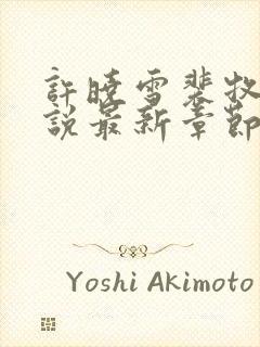 许晓雪裴牧安小说最新章节