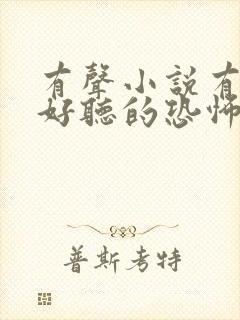 有声小说有什么好听的恐怖小说