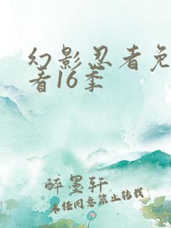 幻影忍者免费观看16季