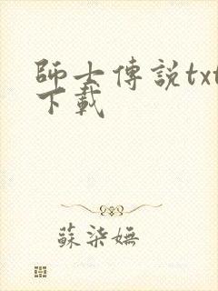 师士传说txt下载