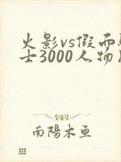火影vs假面骑士3000人物版