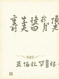 重生后我顶替了前夫白月光免费观看