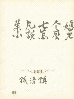 叶凡七个媳妇的小说怎么免费阅读