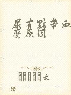 尿有点带血是什么原因