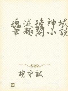 魂灭后神域巅峰笔趣阁小说