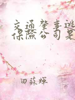 交通肇事逃逸后保险公司是否理赔