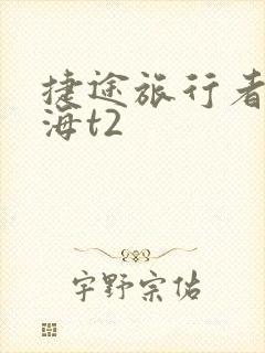 捷途旅行者和山海t2