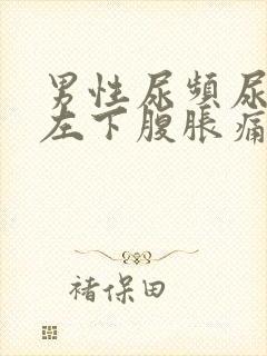 男性尿频尿不尽左下腹胀痛