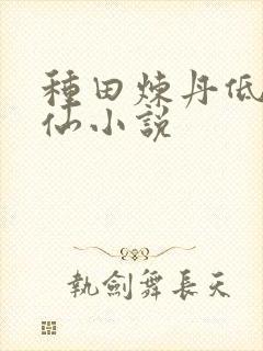 种田炼丹低调修仙小说