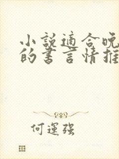 小说适合晚上看的书言情推荐