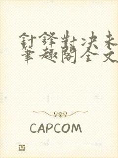 针锋对决未删减笔趣阁全文阅读