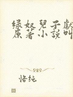 绿奴儿子献大宇原著小说叫什么名字