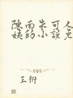 陈南朱可人和小姨的小说免费阅读
